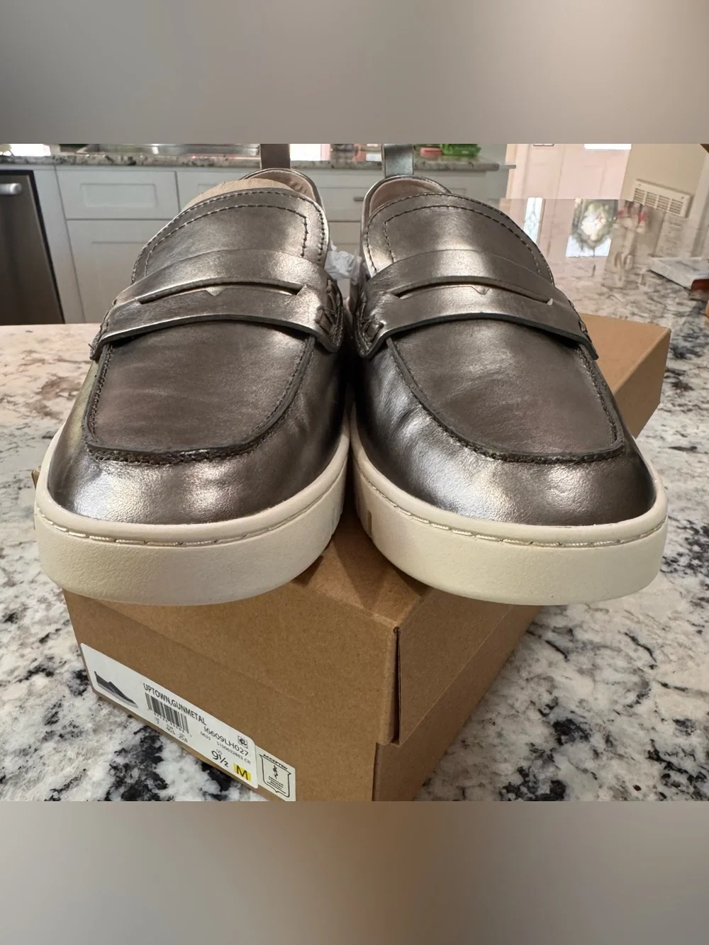 Michael Kors Womens NEW Bronze Loafers